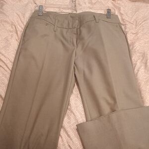 New York & Company Toupe Women's Dress Trousers. Size 4 Tall